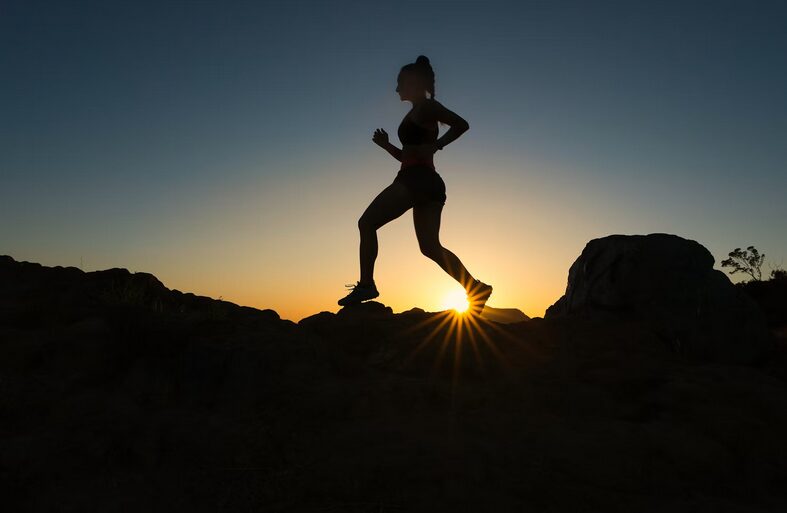jogging